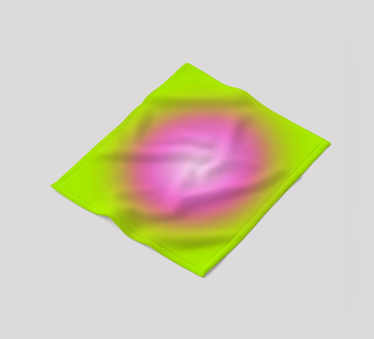 Neon Glow coperta in pile da Flo Klein