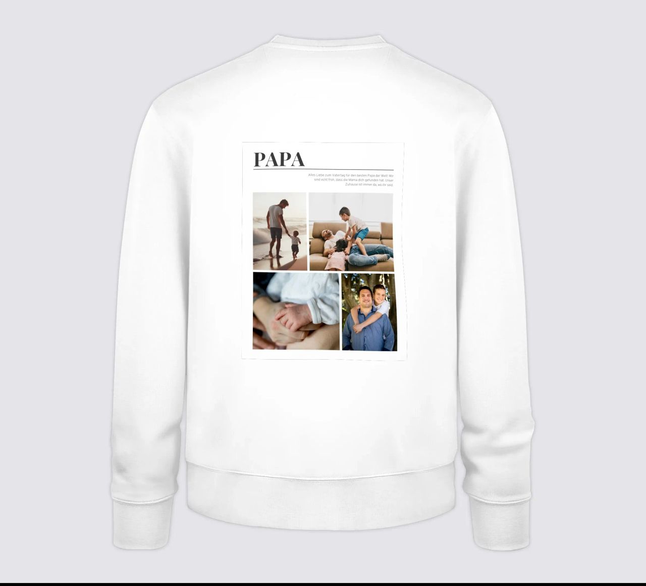 Dad sweat de Kartenliebe