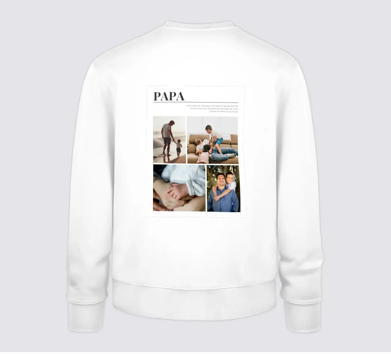 Dad sweat de Kartenliebe