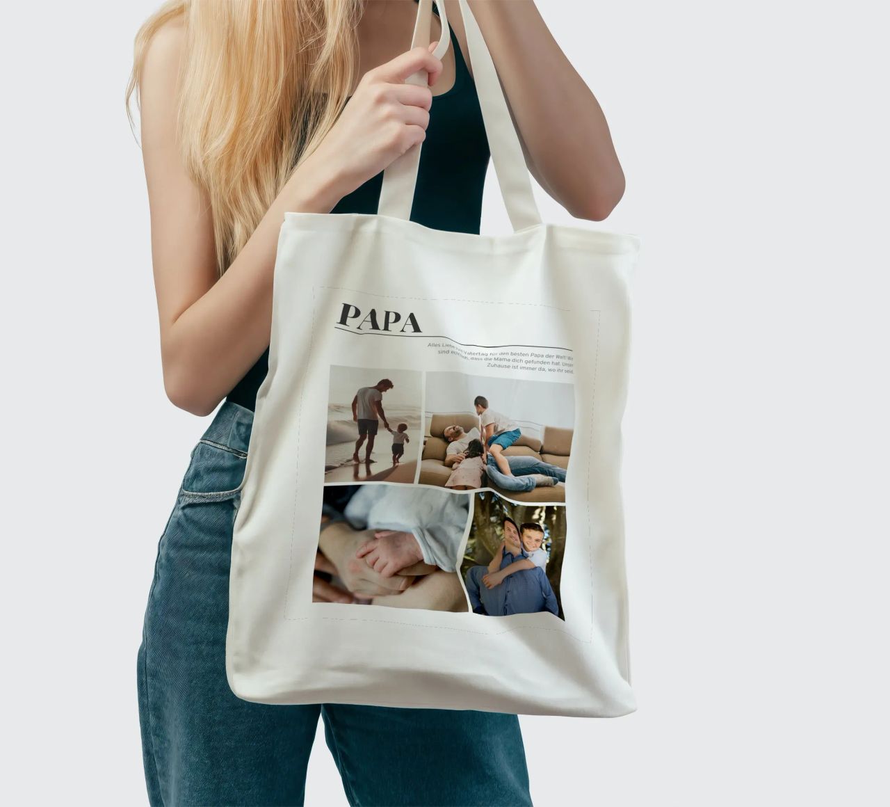 Dad tote bag de Kartenliebe
