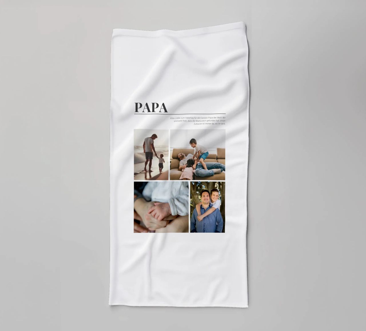 Dad serviette de bain de Kartenliebe