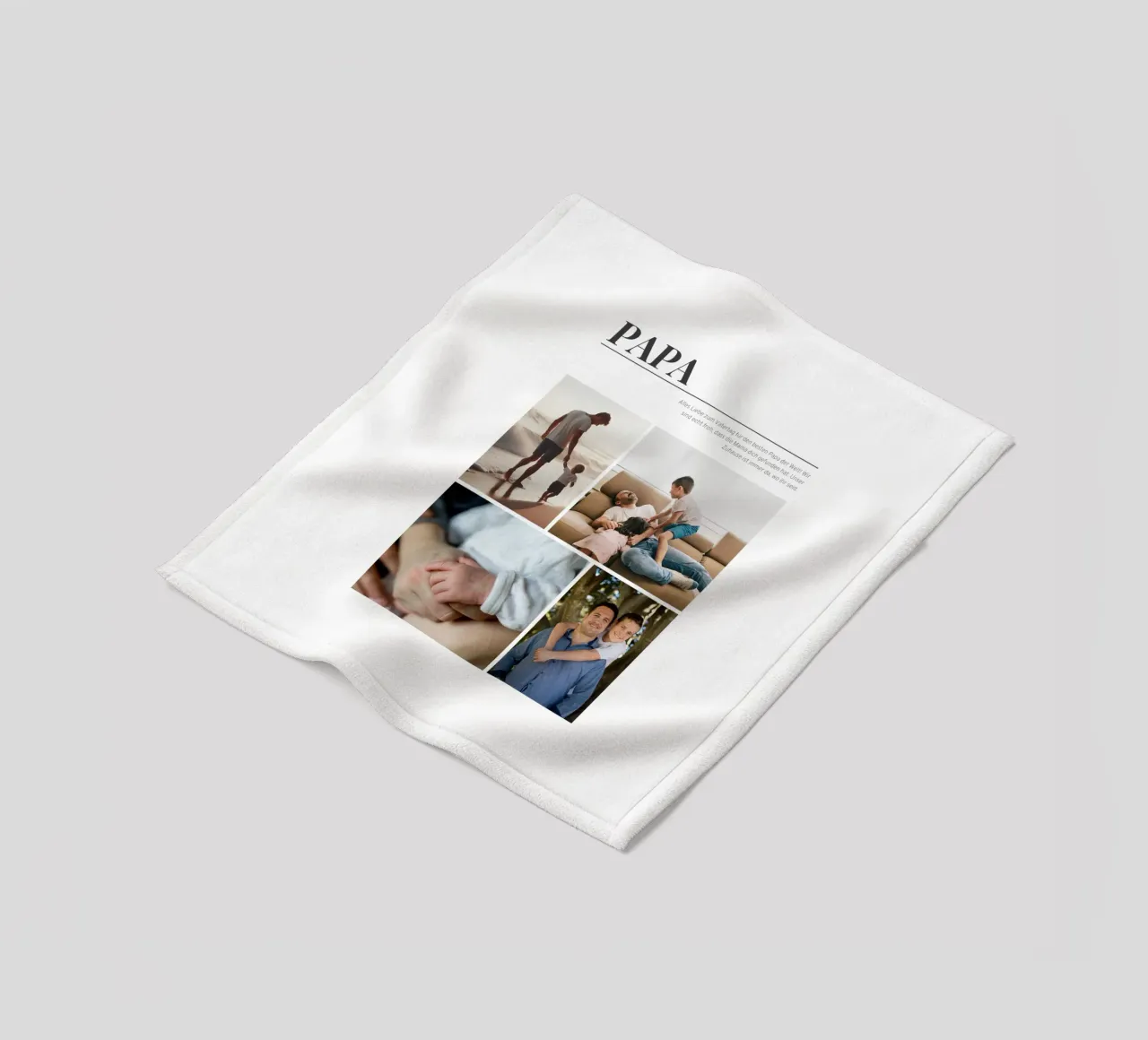 Dad fleecedeken van Kartenliebe