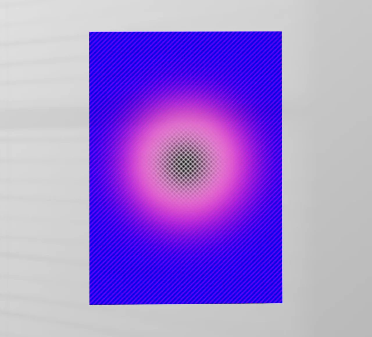 Blau pellicola backlit da Flo Klein