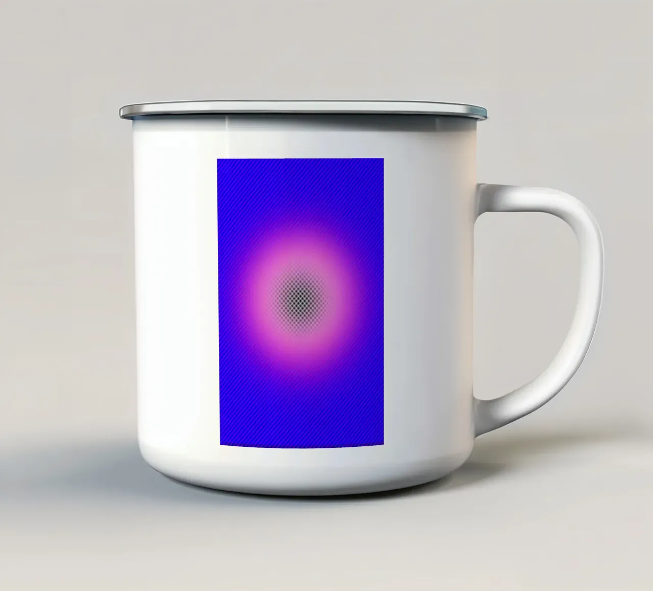 Blau tazza in smalto da Flo Klein