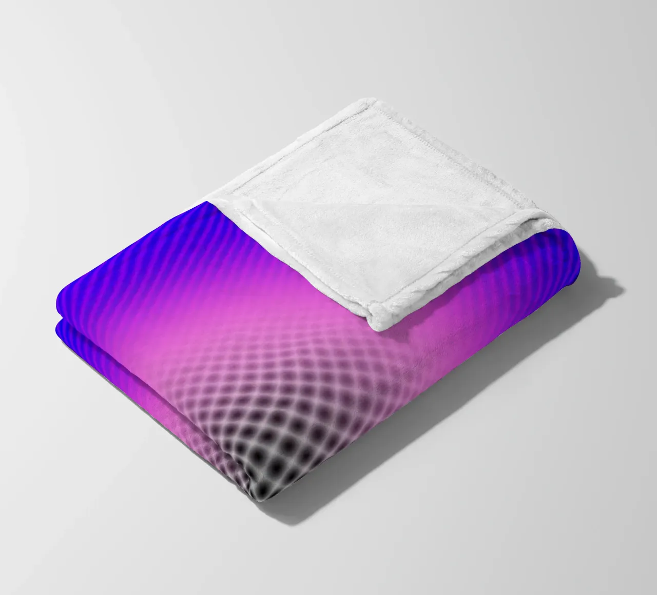 Blau fleecedeken van Flo Klein