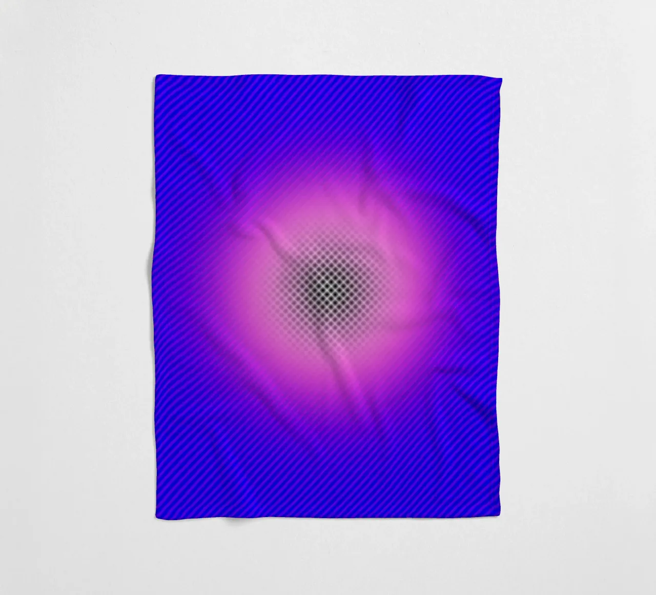 Blau fleecedeken van Flo Klein