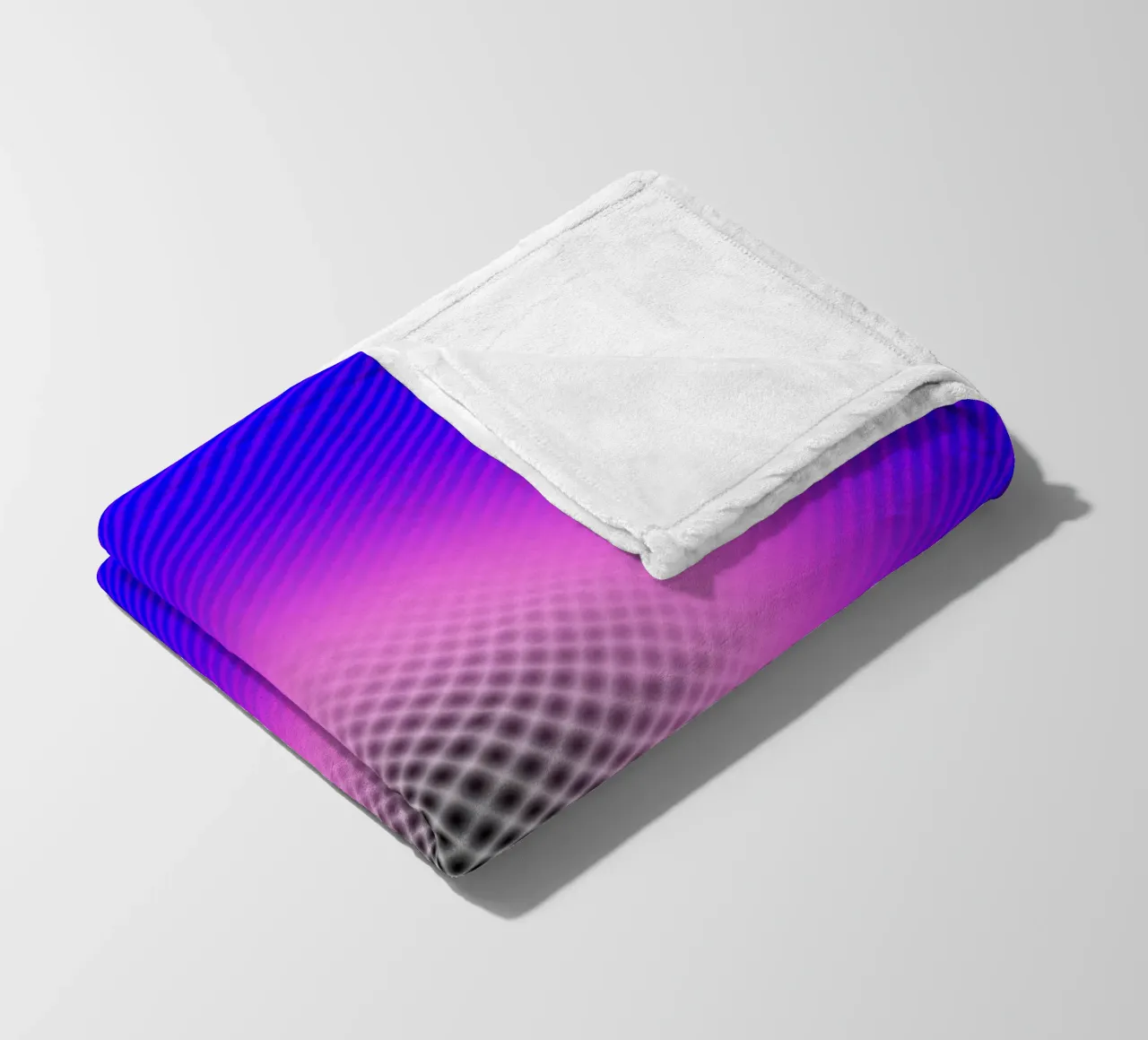 Blau fleecedeken van Flo Klein