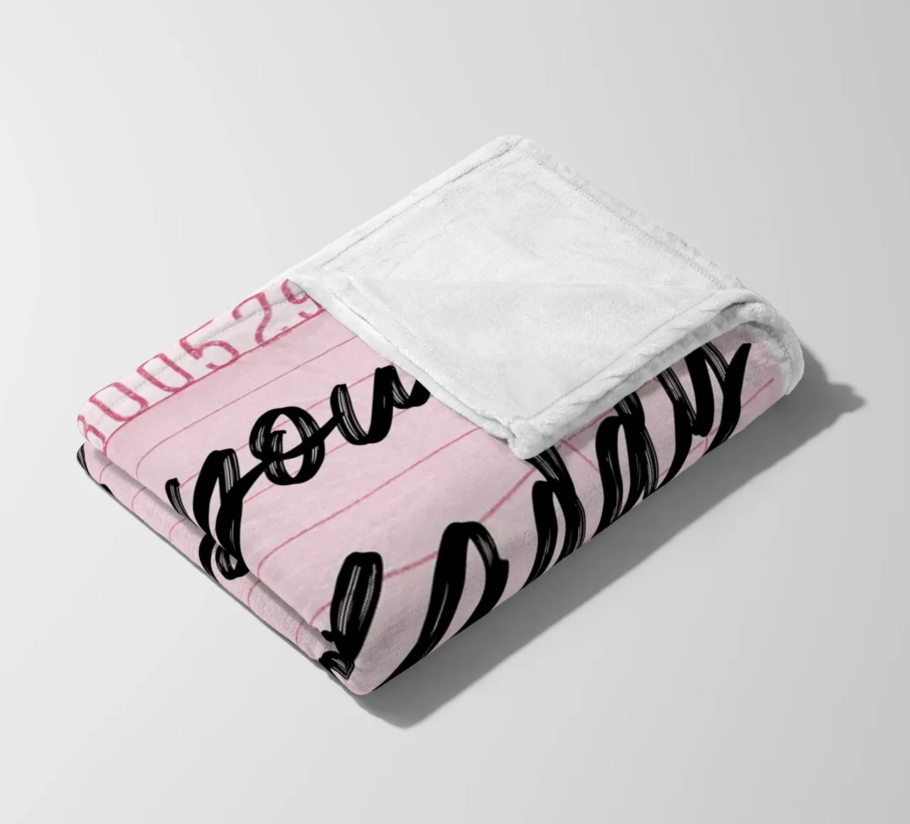 Own Your Sugar: Empowering Retro Guest Check Art fleece blanket by homdeco