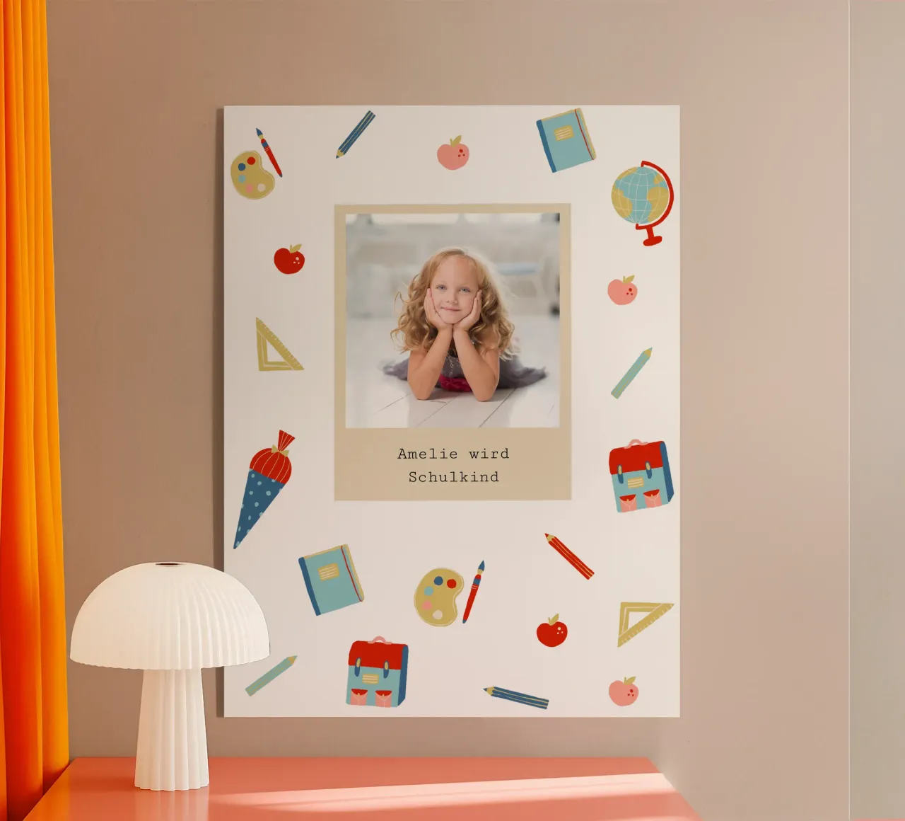 Schulsachen plexiglass da Kartenliebe