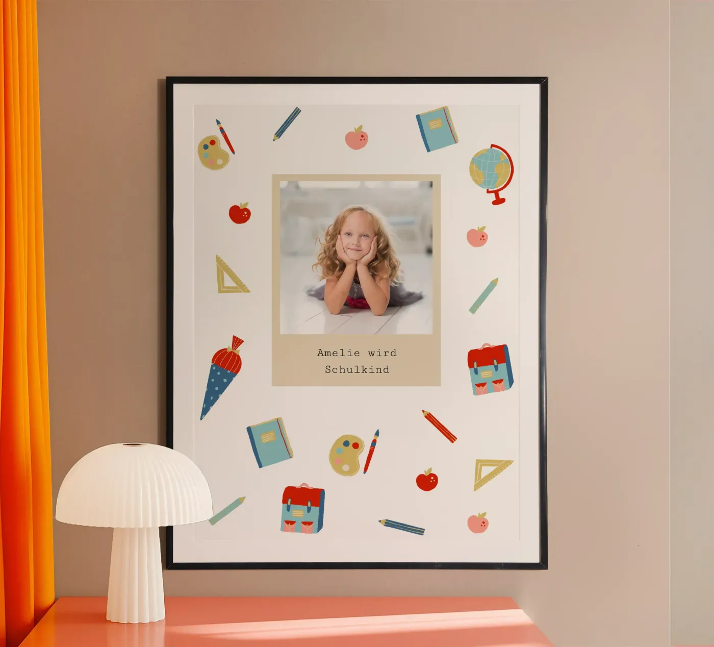 Schulsachen Poster von Kartenliebe