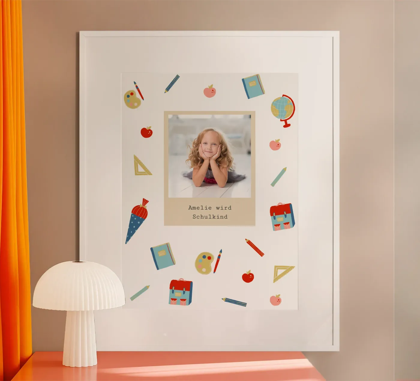 Schulsachen Poster von Kartenliebe