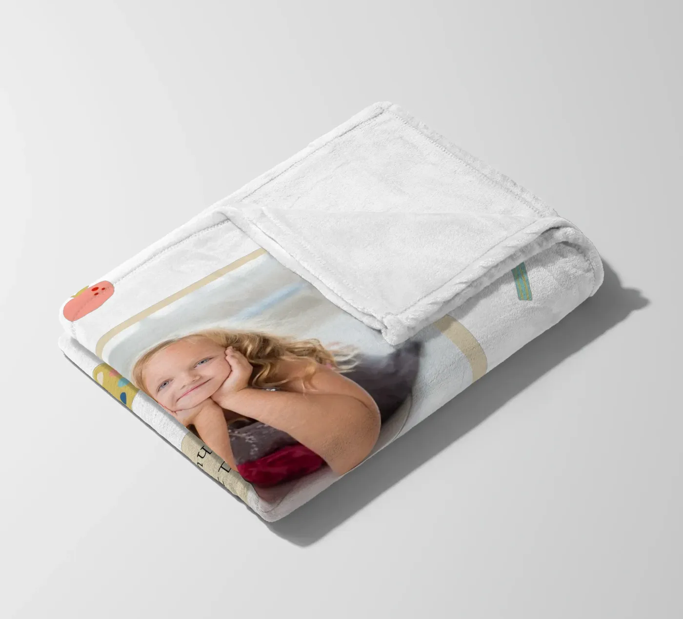 Schulsachen Fleecedecke von Kartenliebe