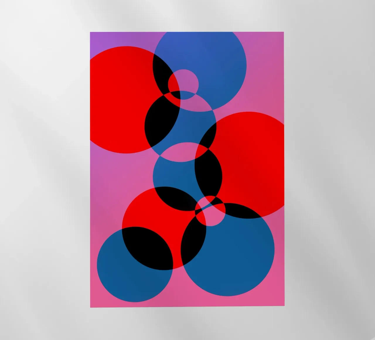 Disco pellicola backlit da Flo Klein