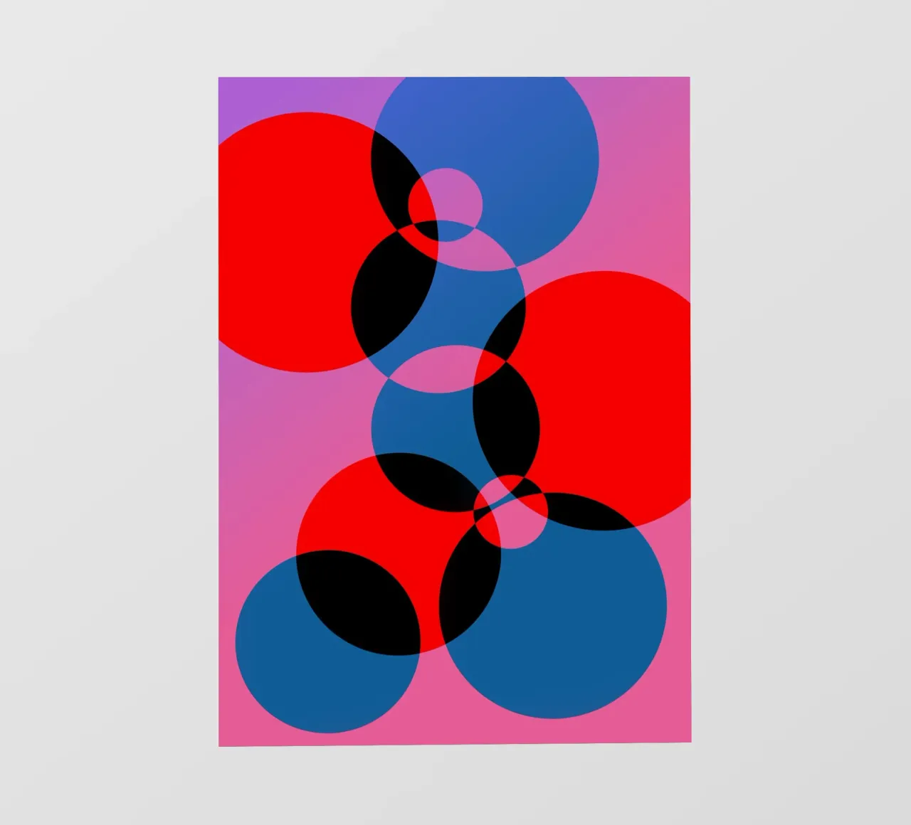 Disco pellicola backlit da Flo Klein