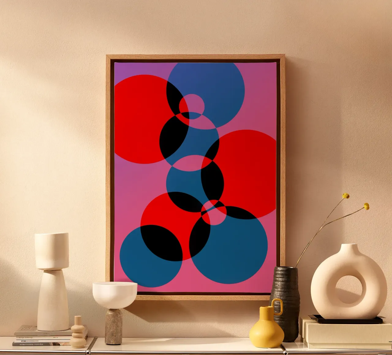 Disco canvas by Flo Klein