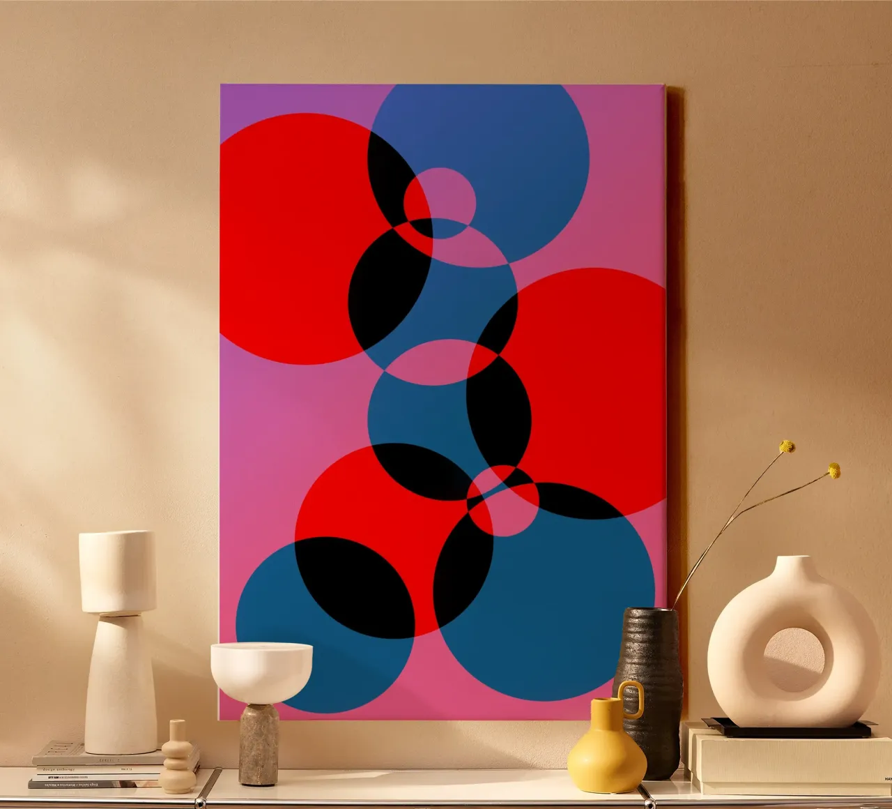 Disco canvas by Flo Klein