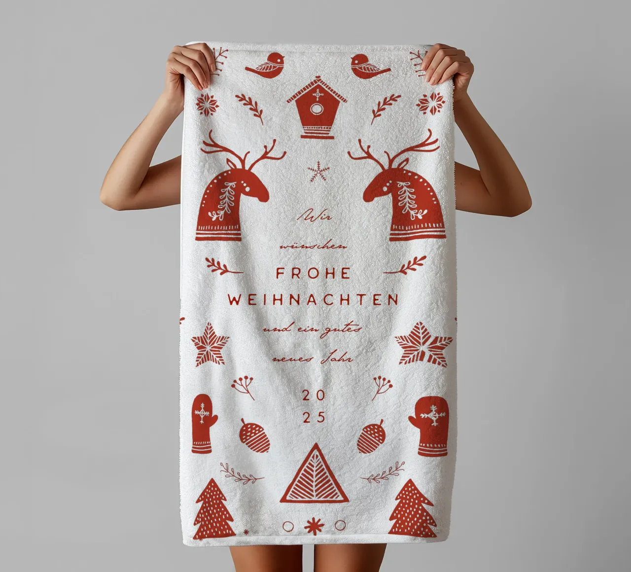 Schweden towel by Kartenliebe