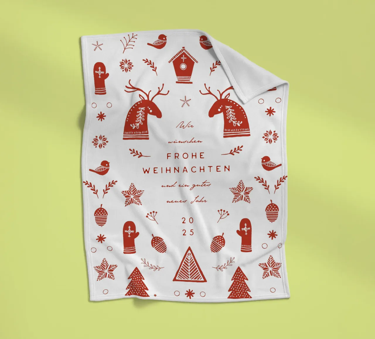 Schweden fleece blanket by Kartenliebe