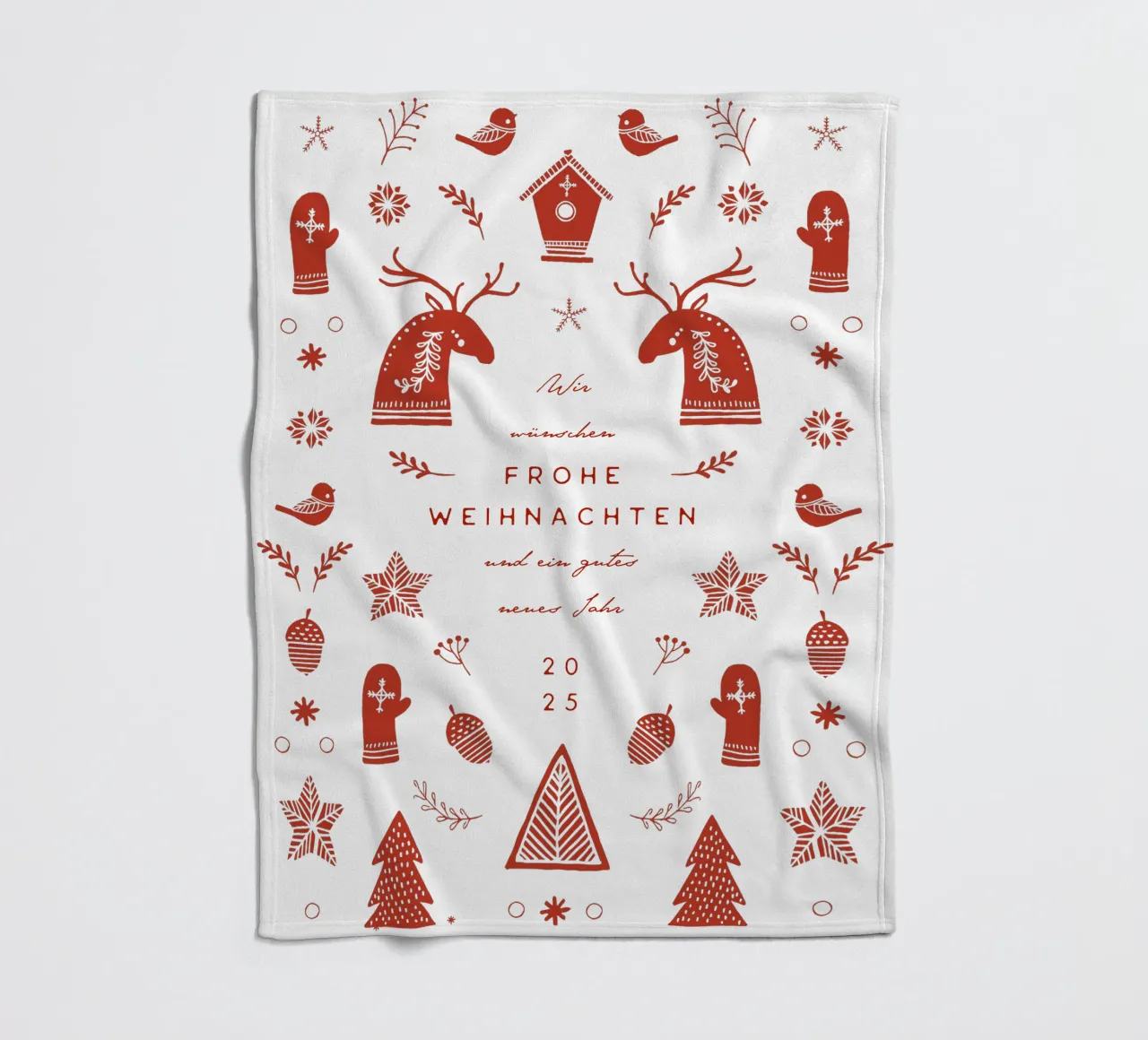 Schweden fleece blanket by Kartenliebe