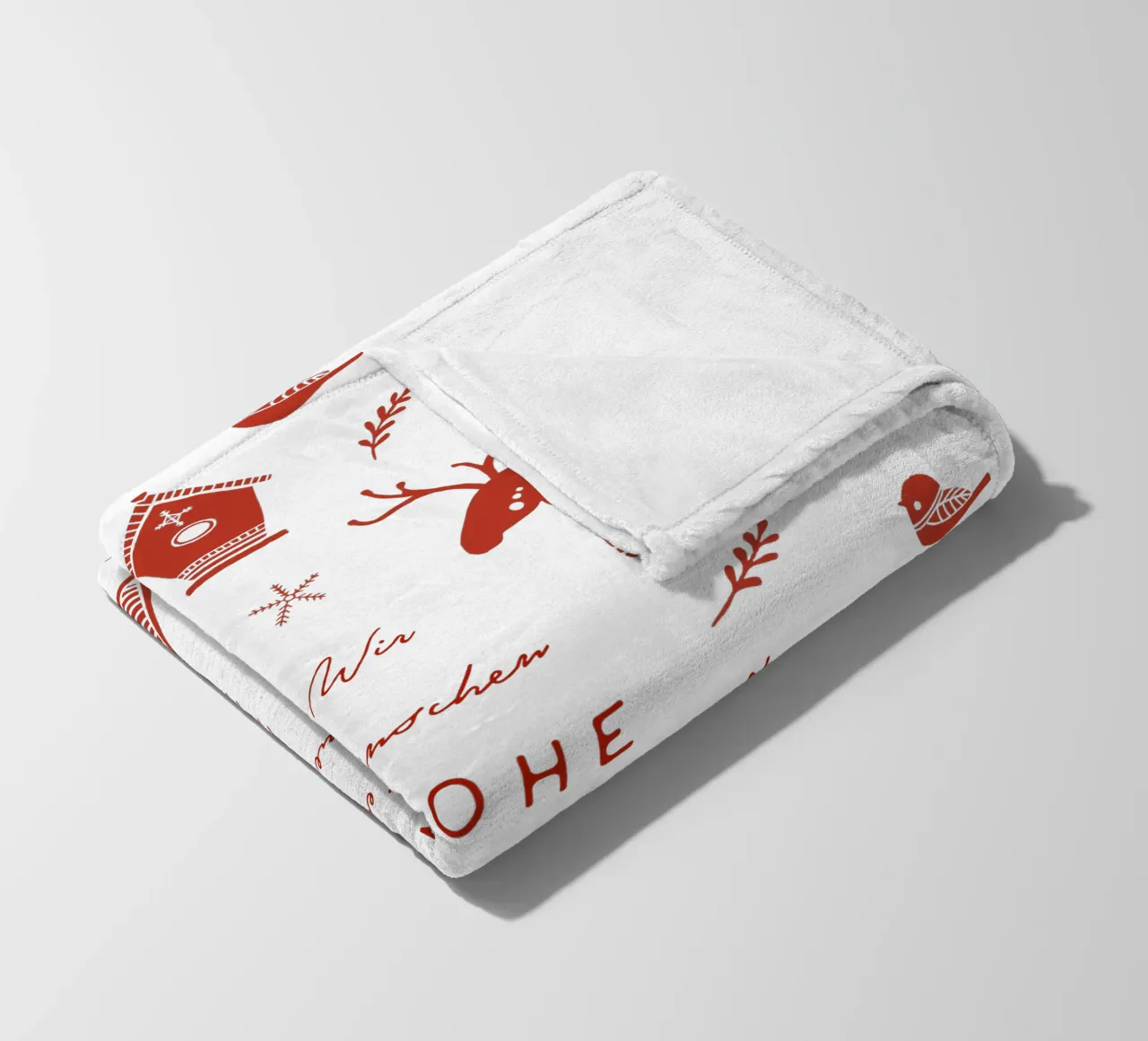 Schweden fleece blanket by Kartenliebe