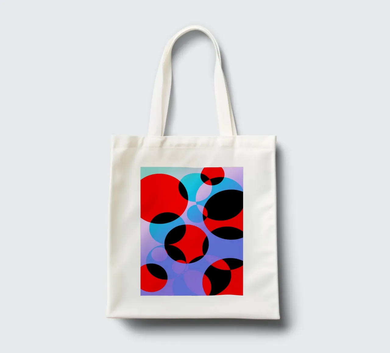Dots borsa in juta da Flo Klein
