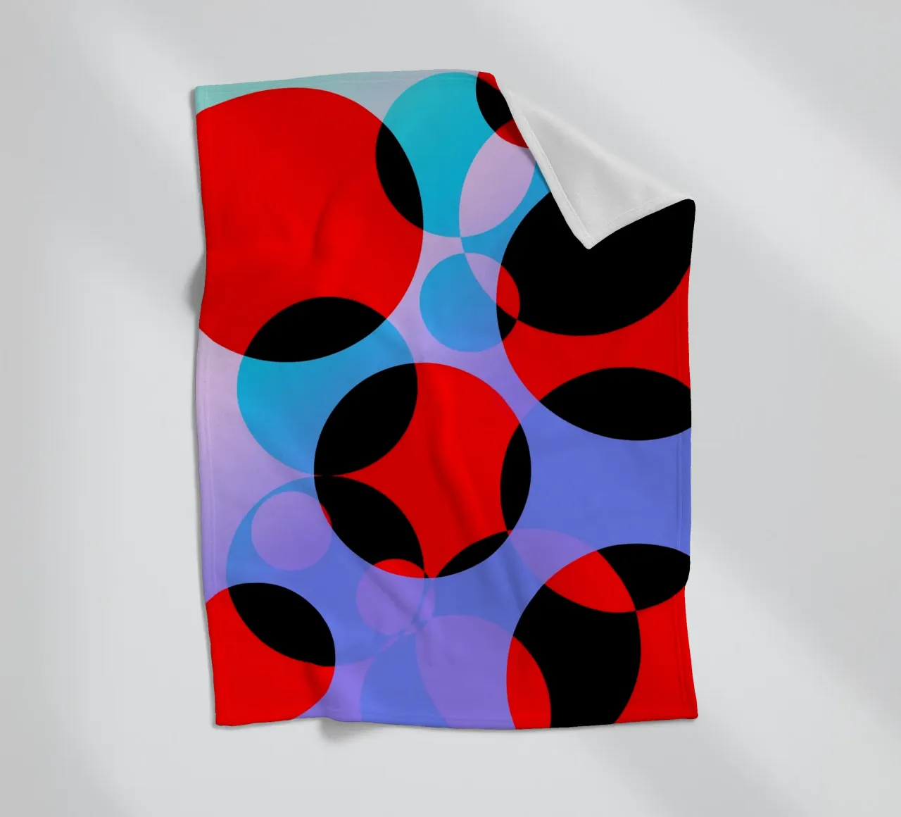 Dots coperta in pile da Flo Klein