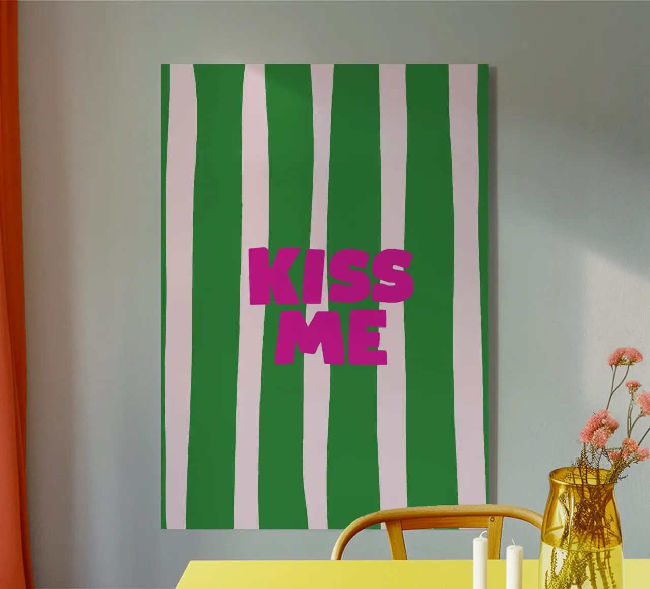 Baciami plexiglass da Attaboy Dsgn