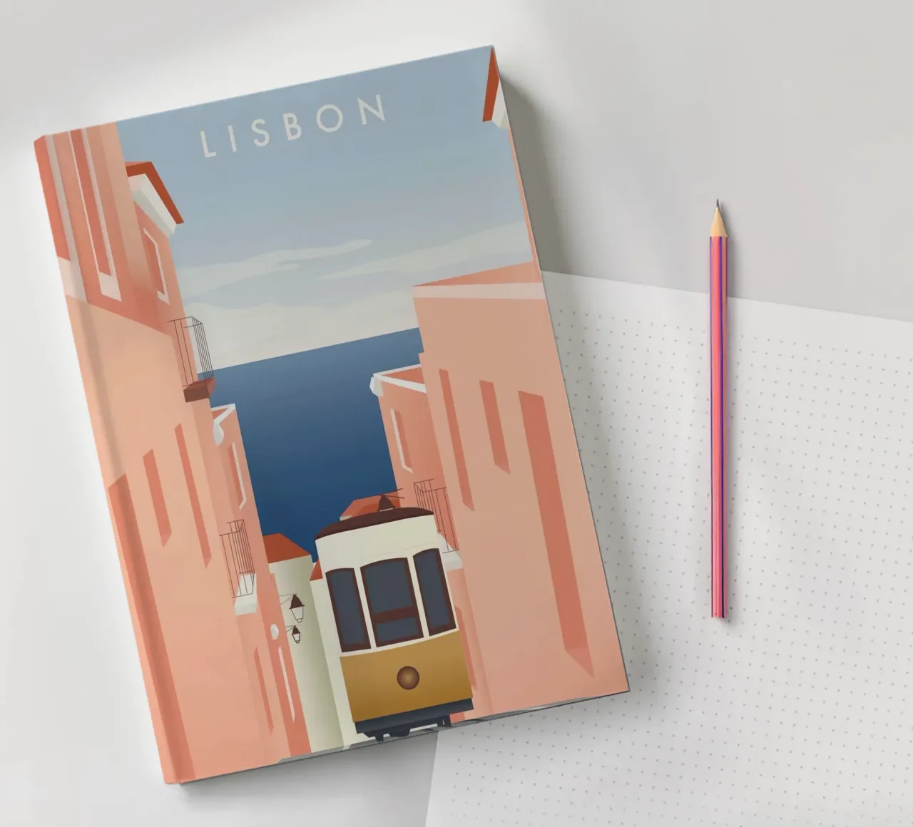 Lisbon notebook by Alexandra Peack