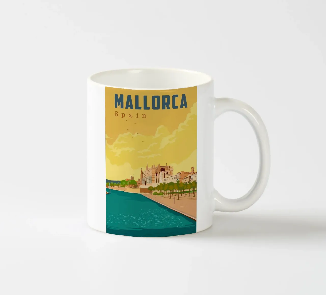 Maiorca, Spagna tazza in ceramica da Alexandra Peack