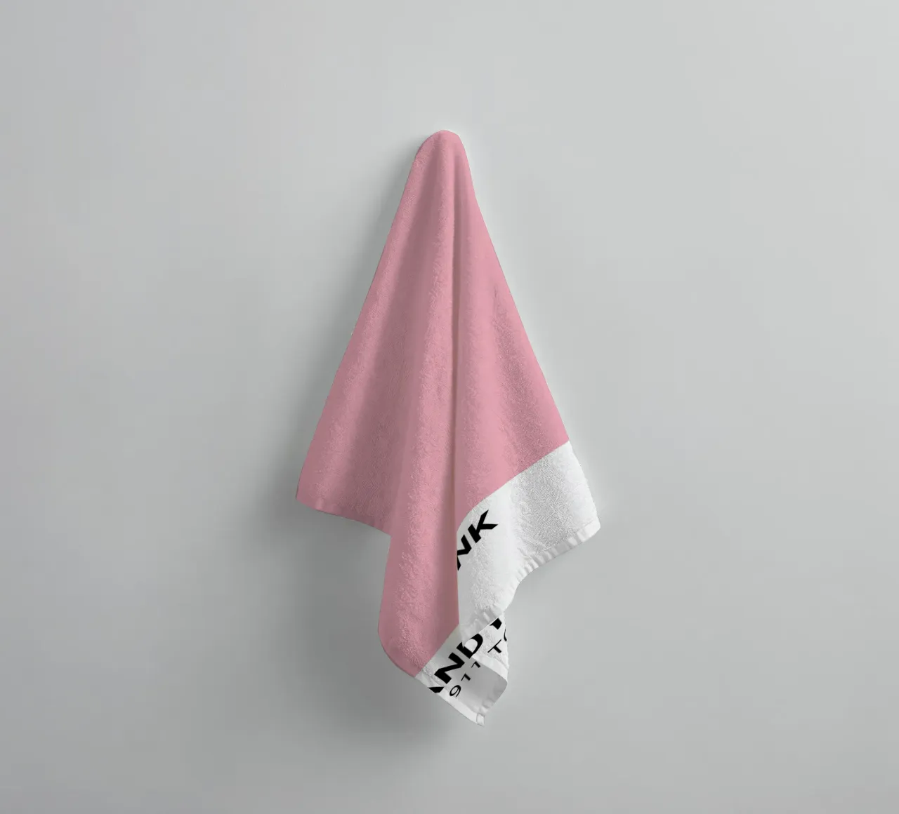 Candy Pink Pantone: Modern Color Swatch Art Print towel by homdeco