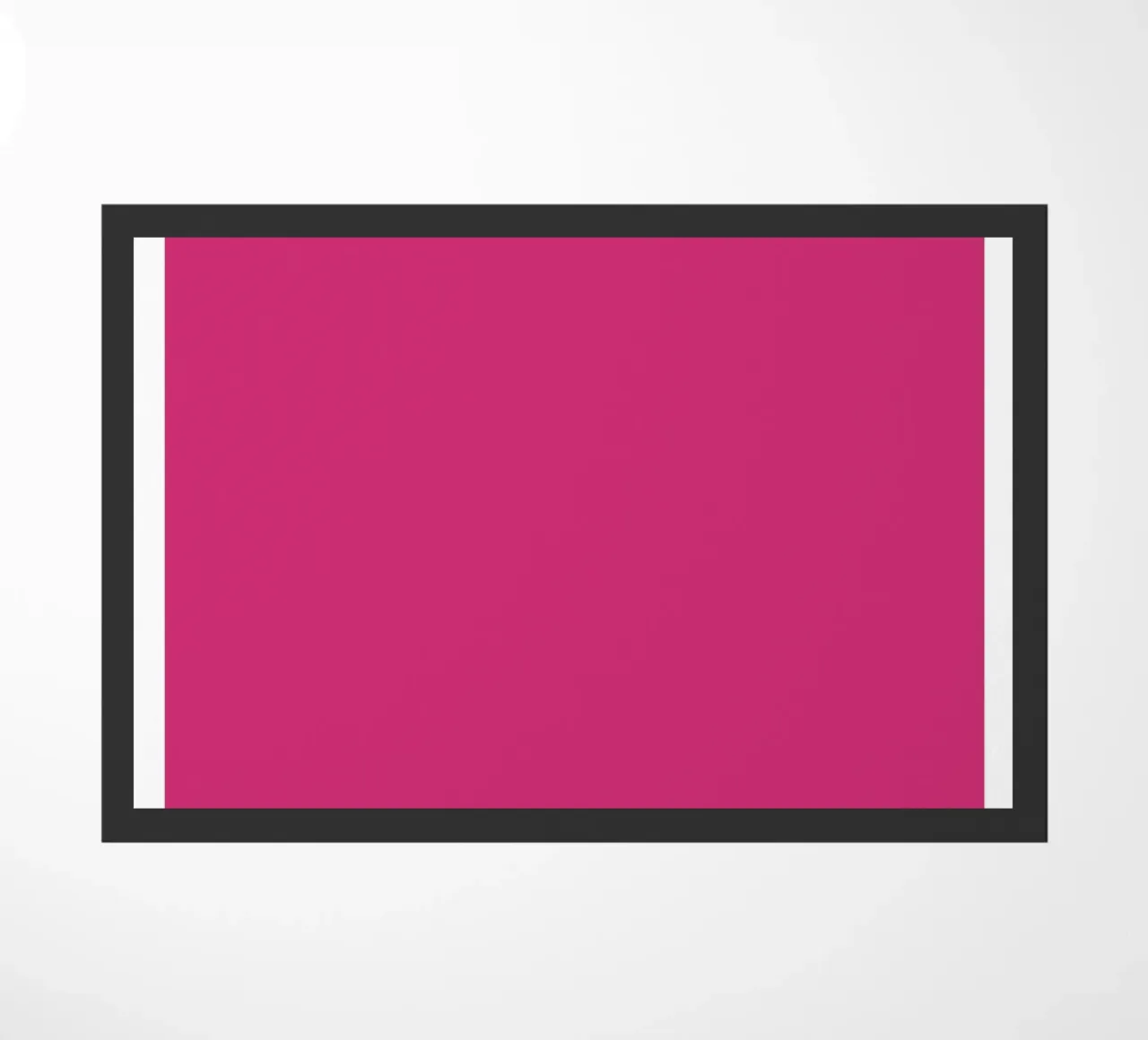 Pantone Rosa Estrecho: Bold Color Block Art Print felpudo de homdeco