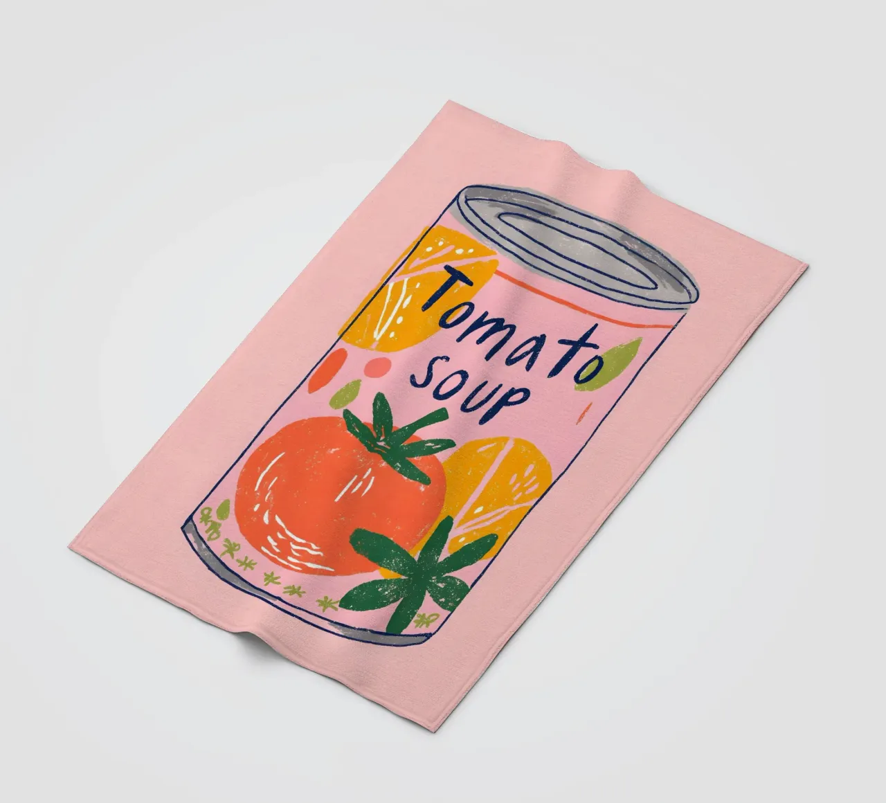 Tomato Soup coperta in pile da Gypsy Galleria
