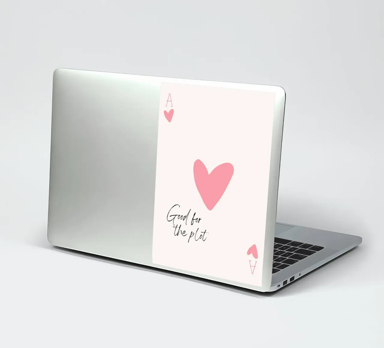 Good for the Plot: Pink Heart Card Pop Art sticker by homdeco