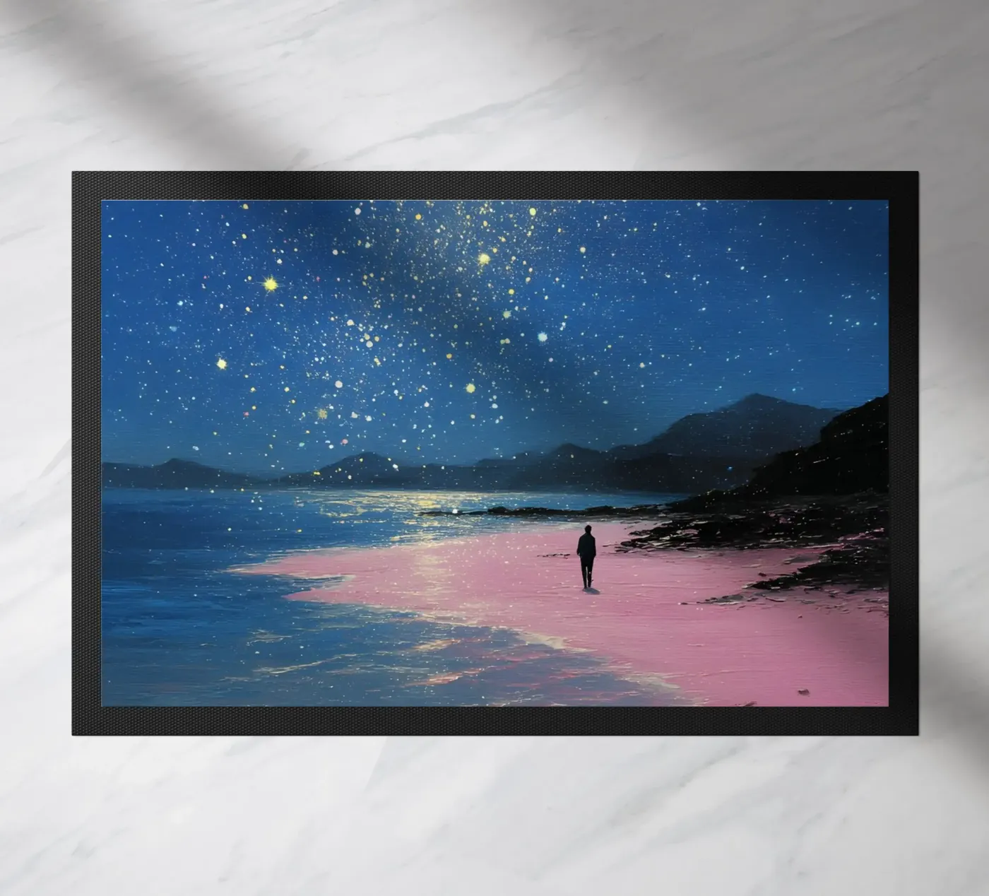 Starry Night zerbino da Gypsy Galleria