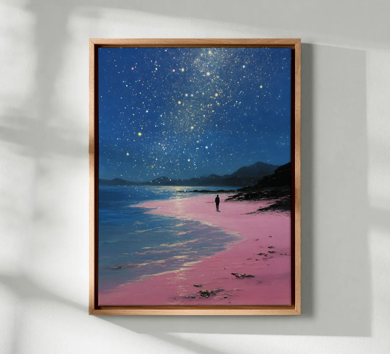 Starry Night tela con Cornice a cassetta da Gypsy Galleria
