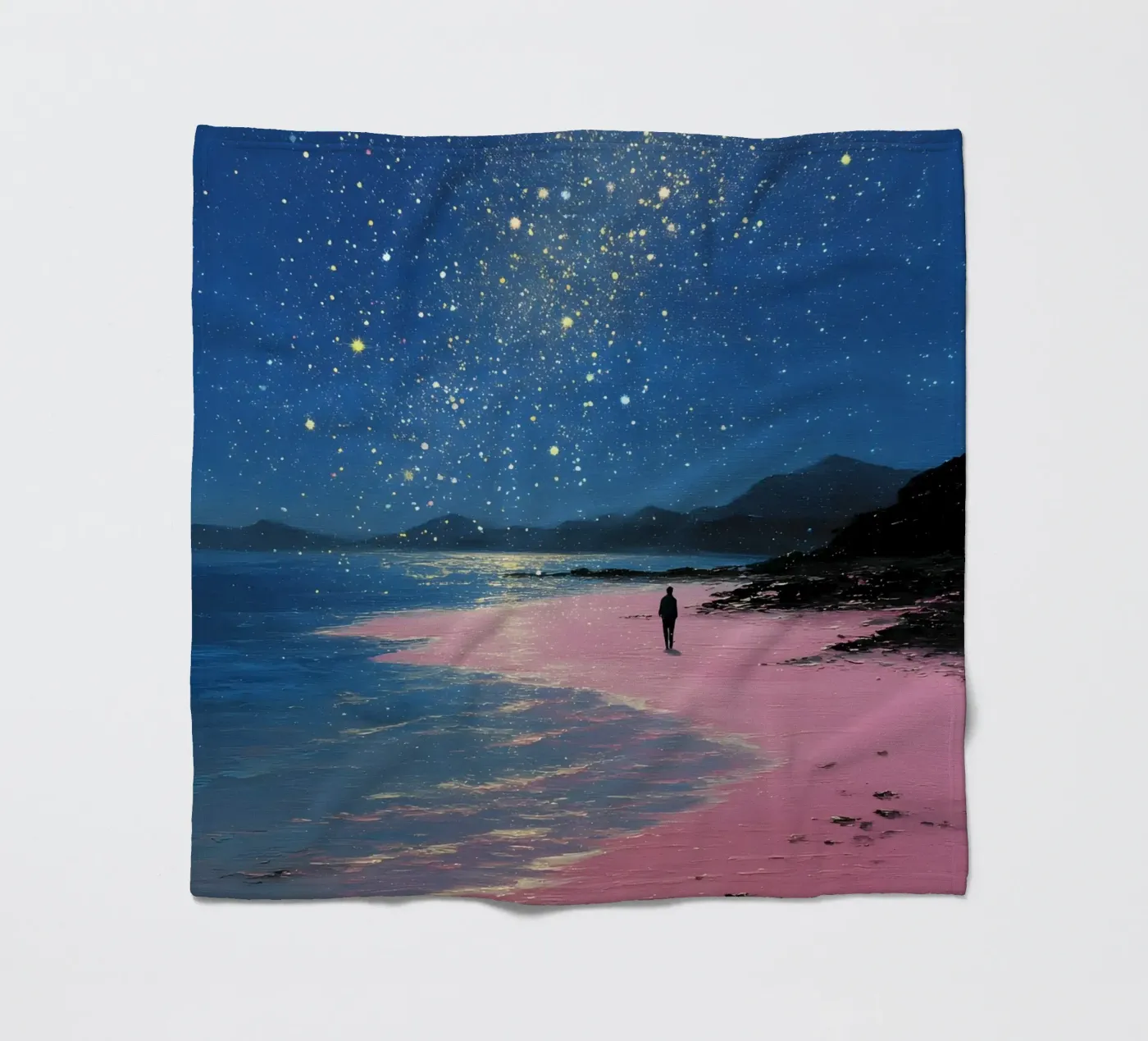 Starry Night Fleecedecke von Gypsy Galleria