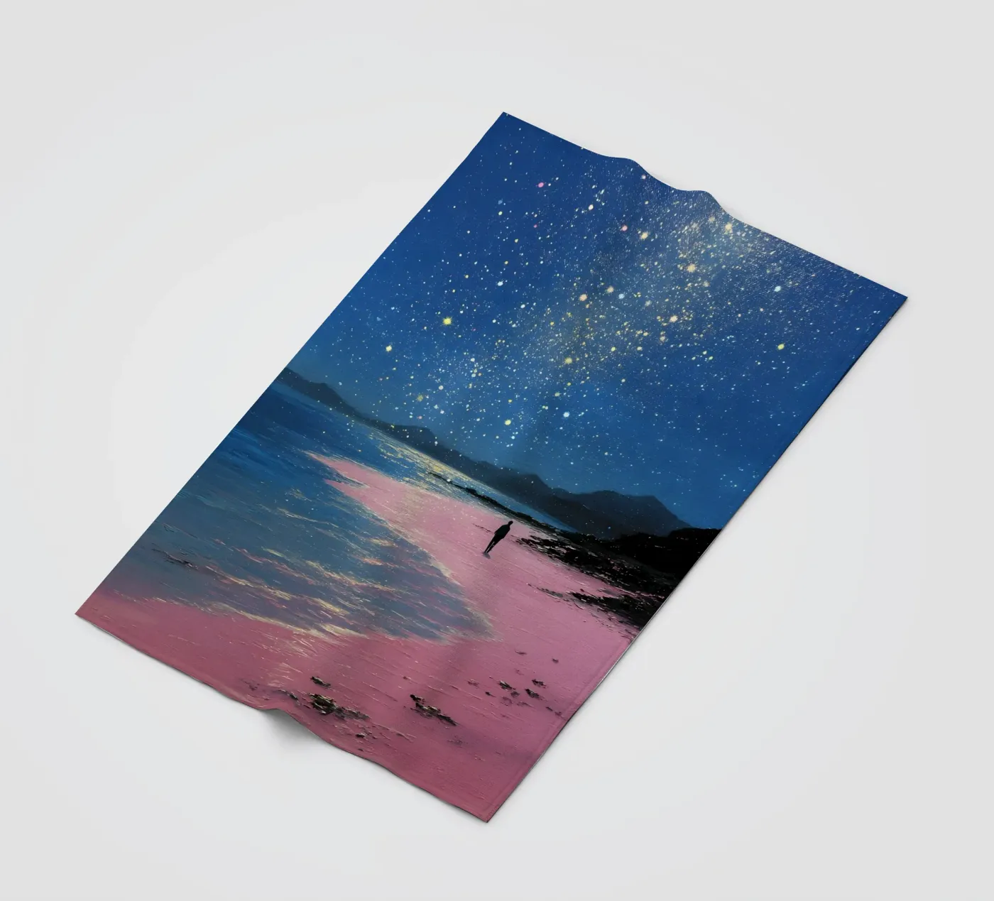 Starry Night Fleecedecke von Gypsy Galleria