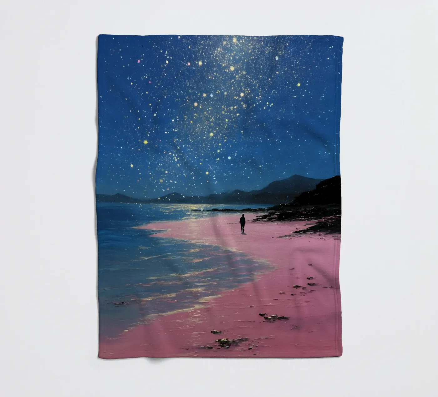 Starry Night Fleecedecke von Gypsy Galleria
