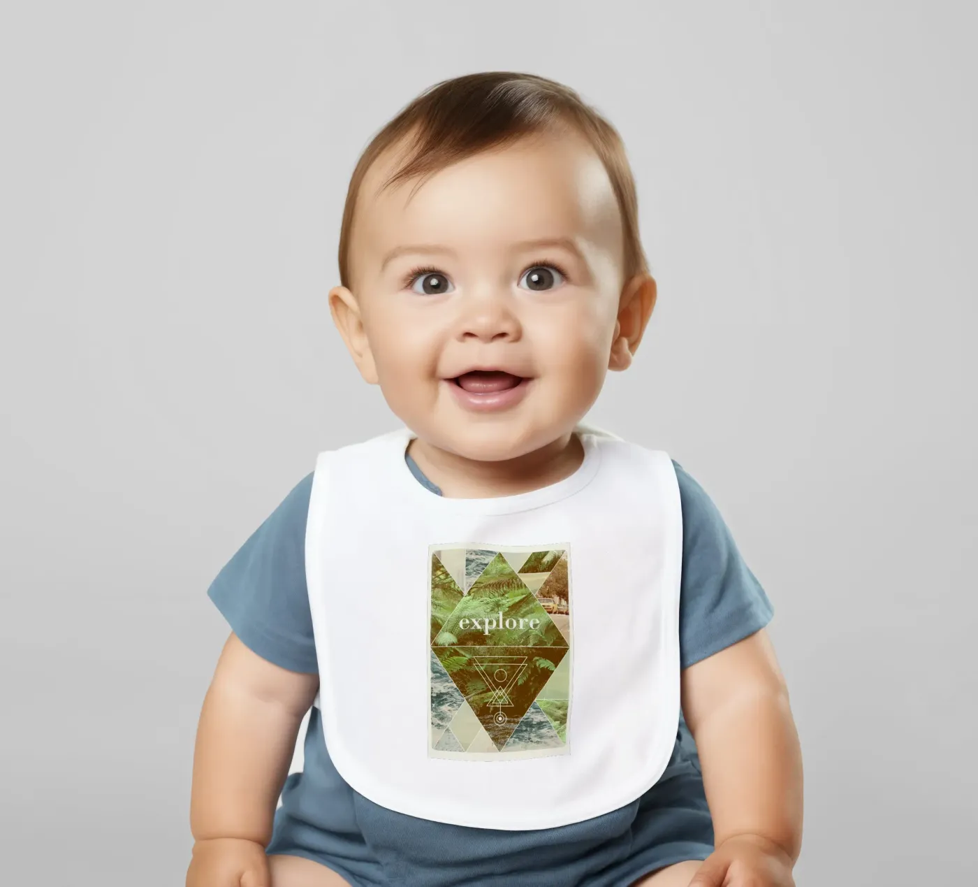 Explore II Babylätzchen von Florent Bodart