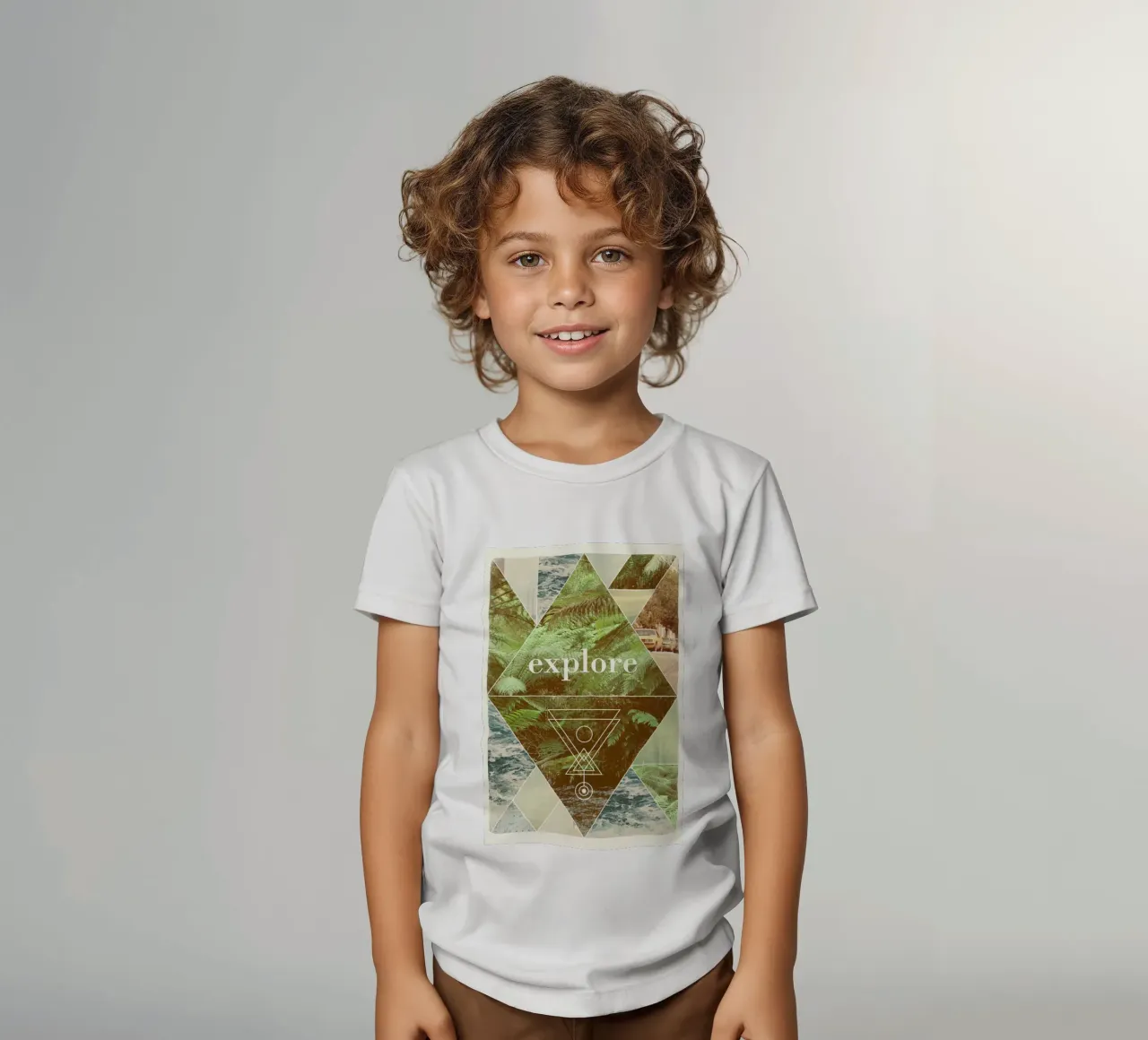 Explore II t-shirt bambini da Florent Bodart