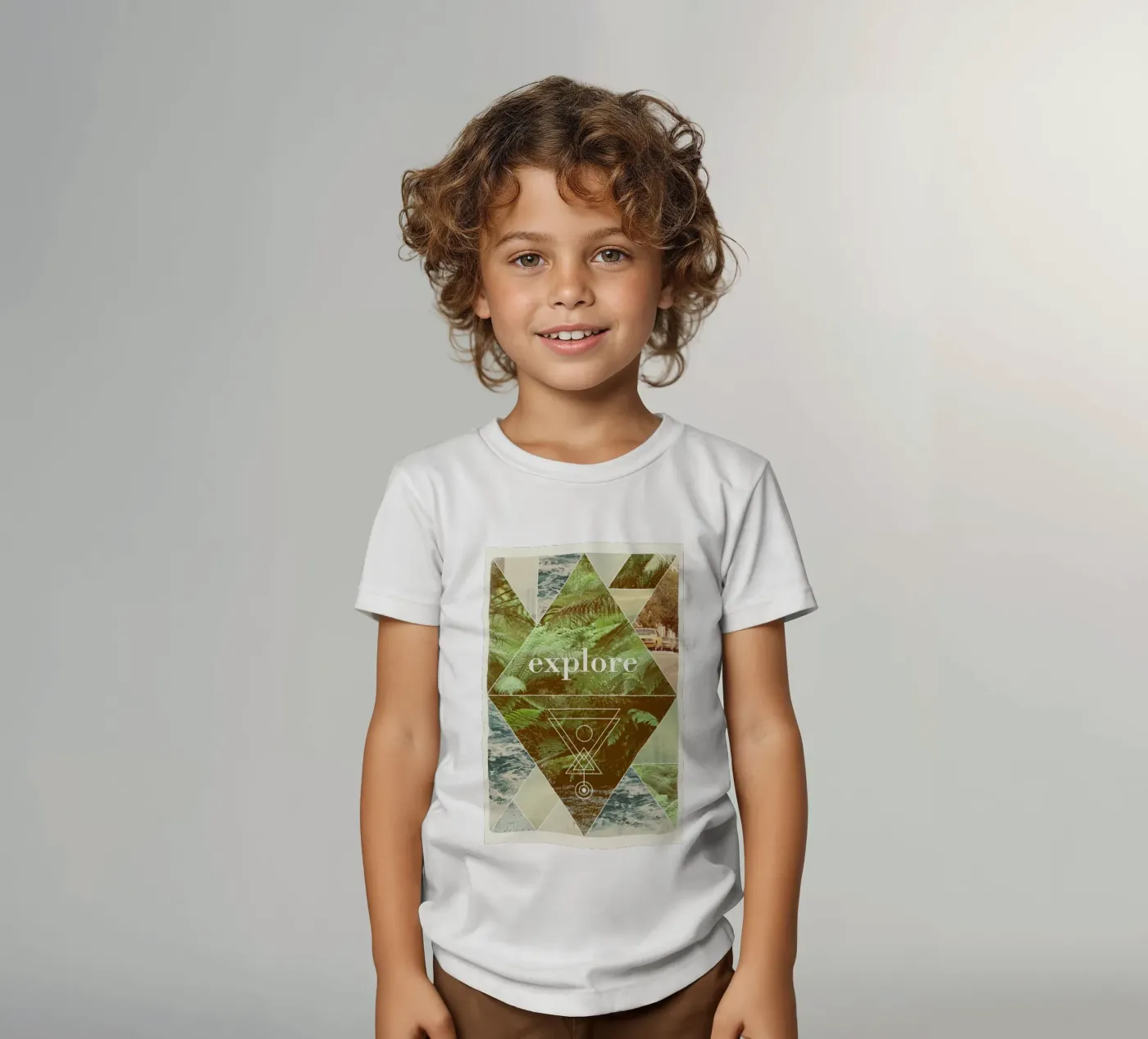 Explore II kinder t-shirt van Florent Bodart