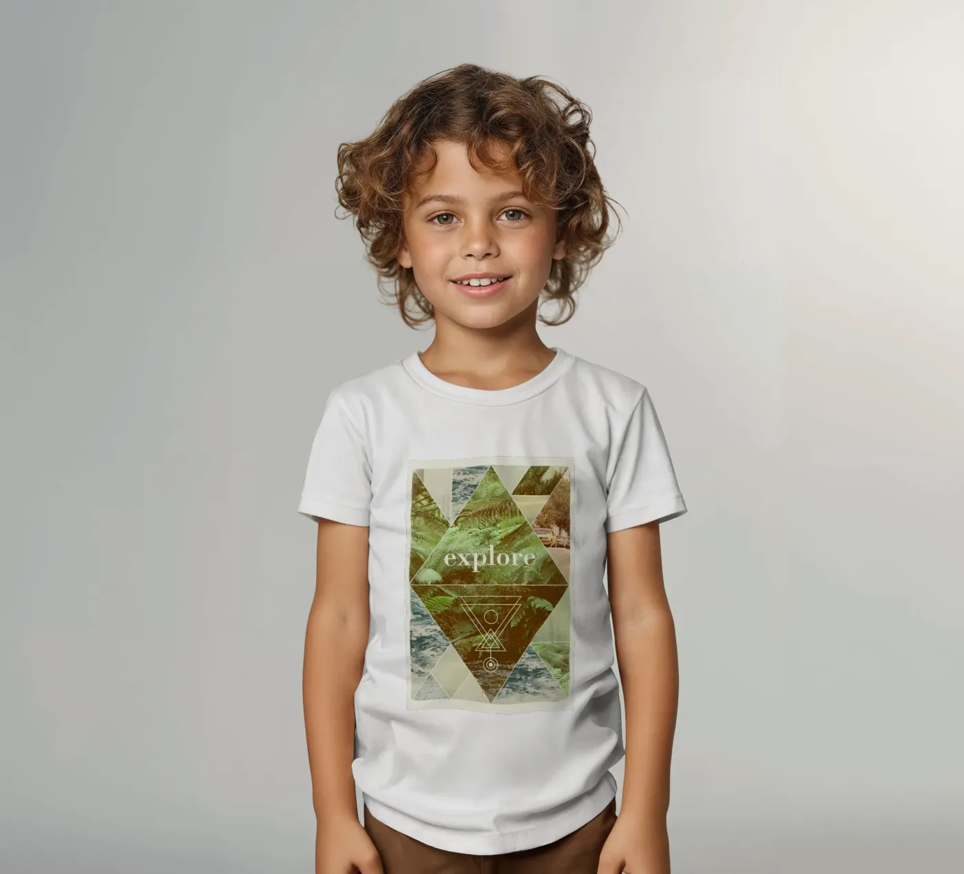 Explore II t-shirt bambini da Florent Bodart