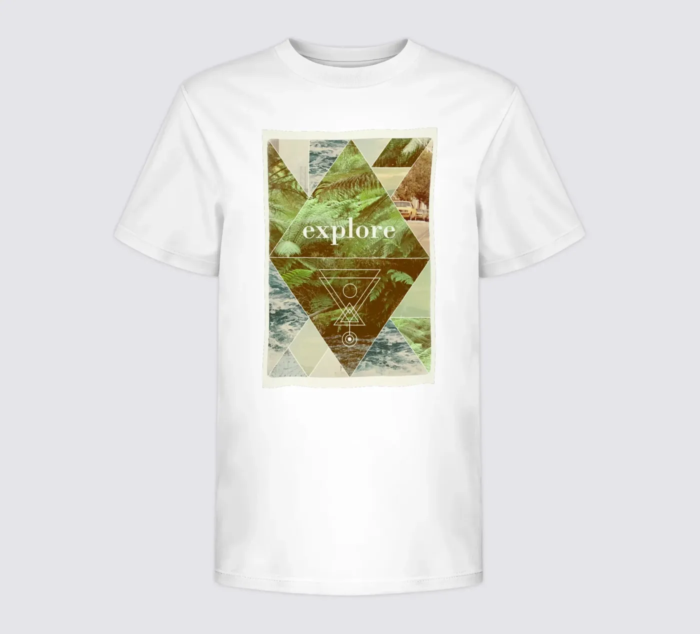 Explore II kinder t-shirt van Florent Bodart