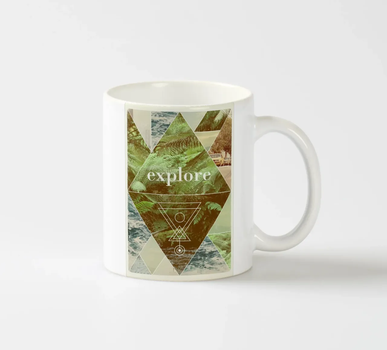 Explore II tazza in ceramica da Florent Bodart