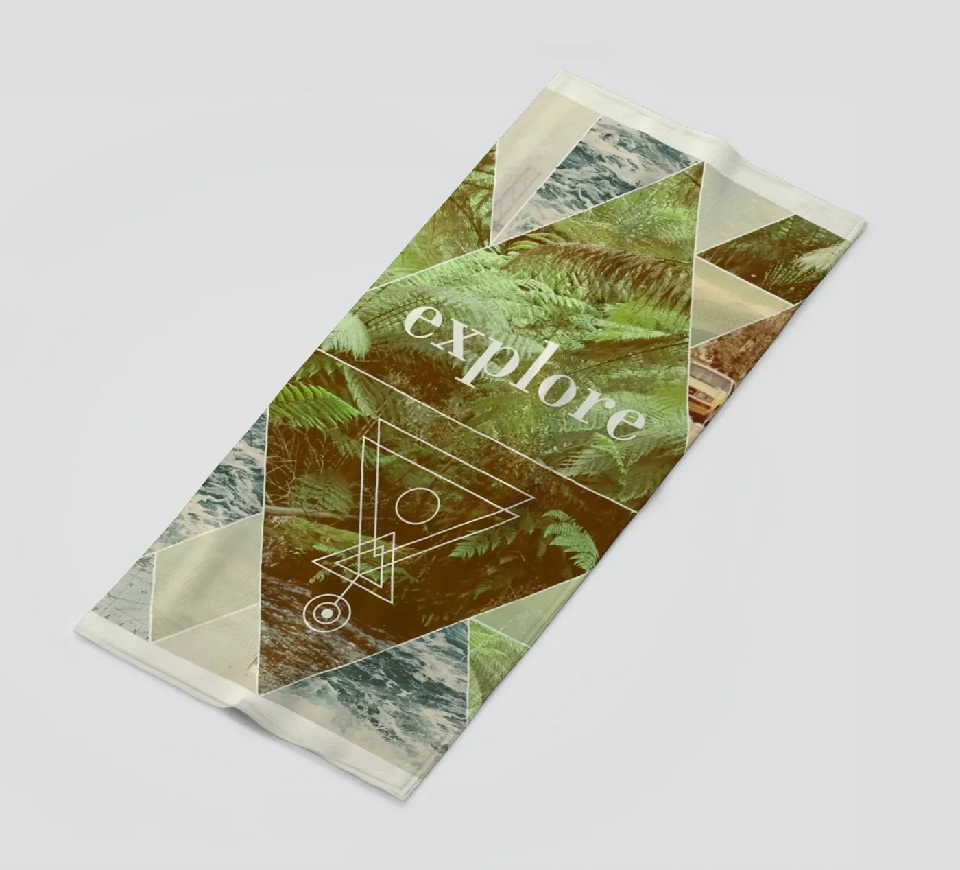 Explore II strandhanddoek van Florent Bodart
