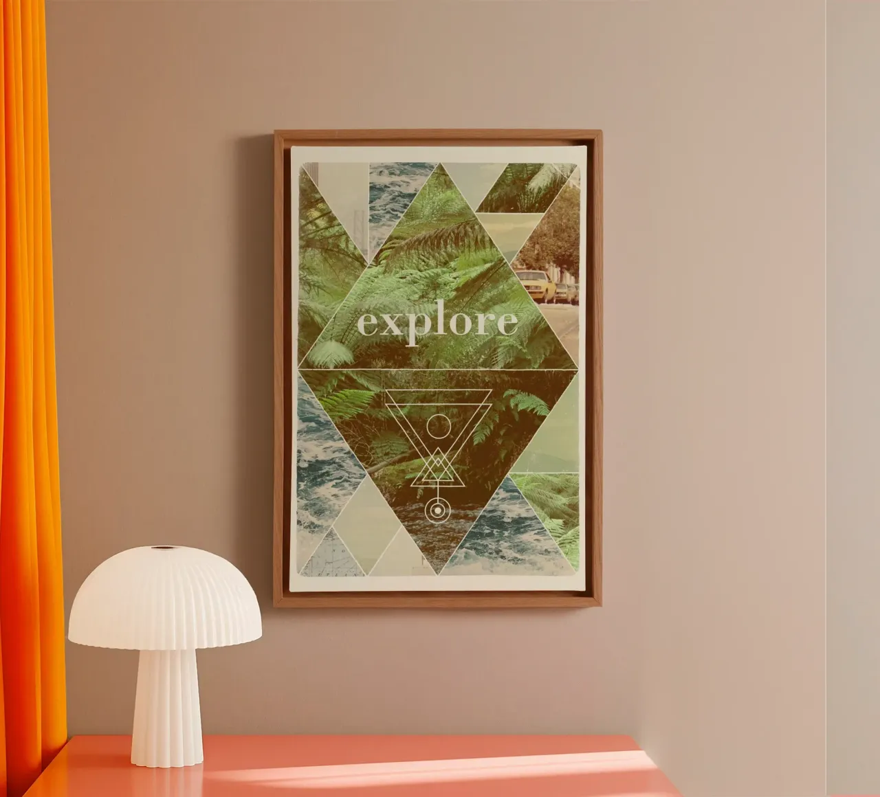 Explore II canvas van Florent Bodart