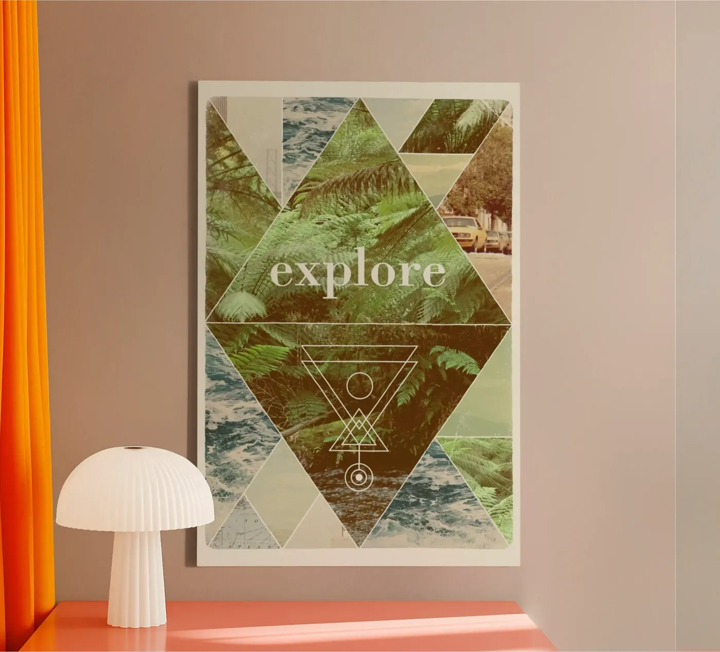 Explore II canvas van Florent Bodart