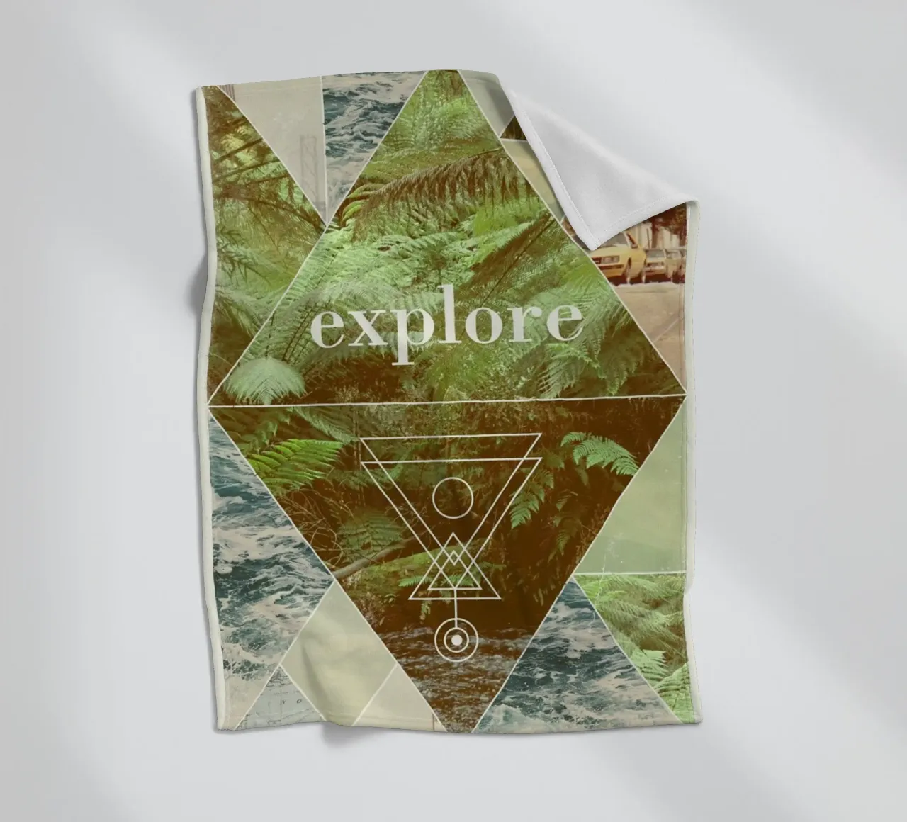 Explore II fleecedeken van Florent Bodart