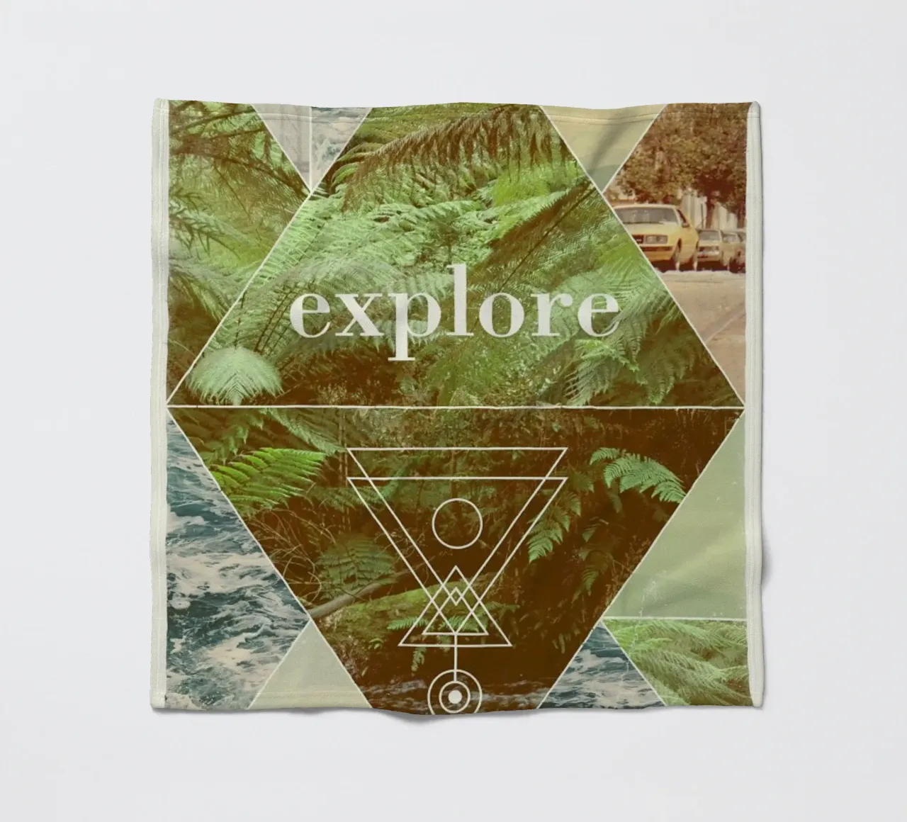 Explore II fleecedeken van Florent Bodart