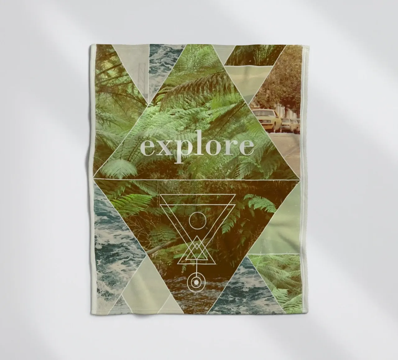 Explore II fleecedeken van Florent Bodart